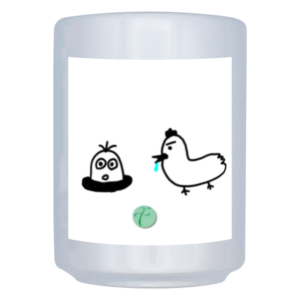 peaceモグラ 湯呑み