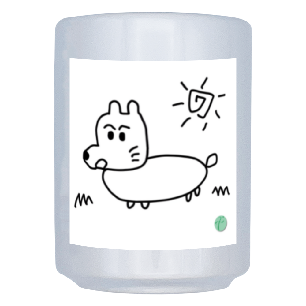 peace番犬 湯呑み