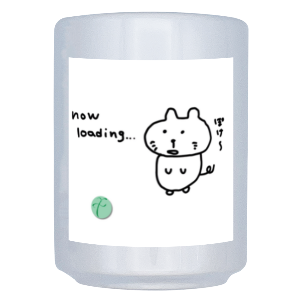  peaceねこ　湯呑み