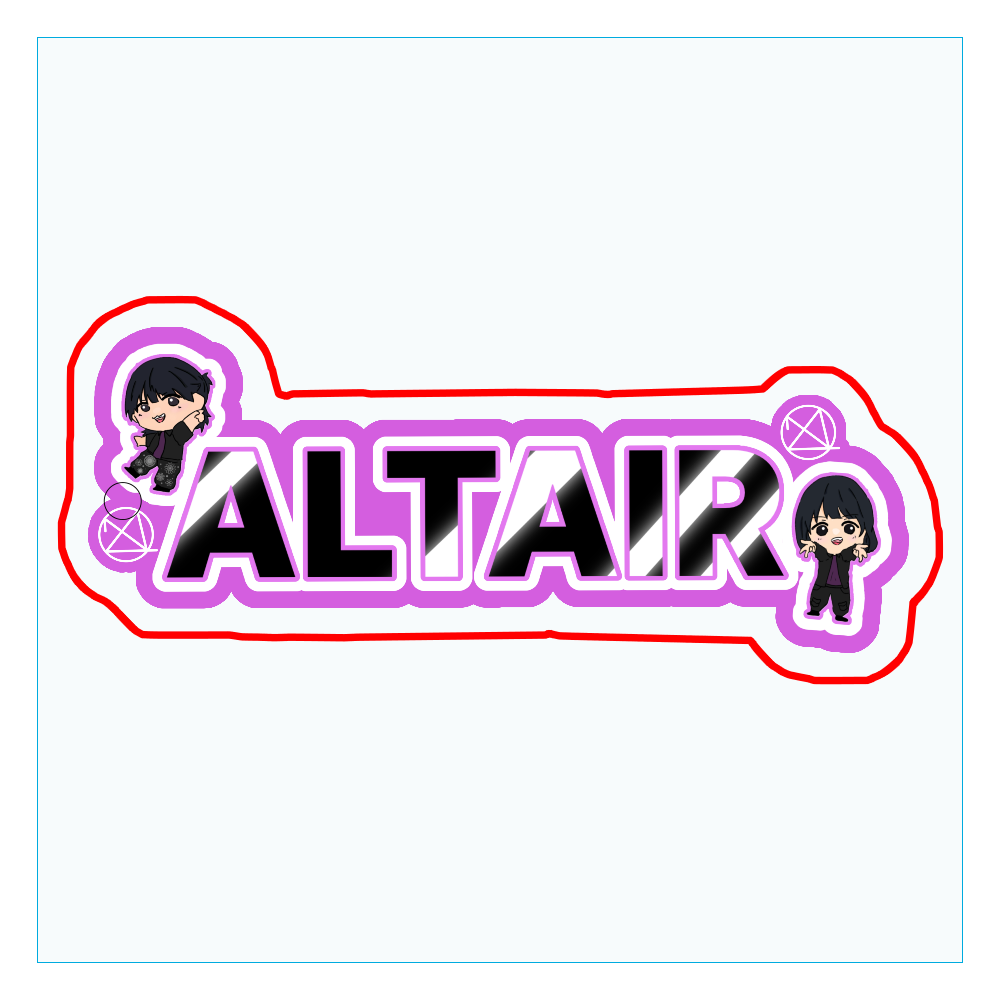 ALTAIR（アルティア）アクリルキーホルダー