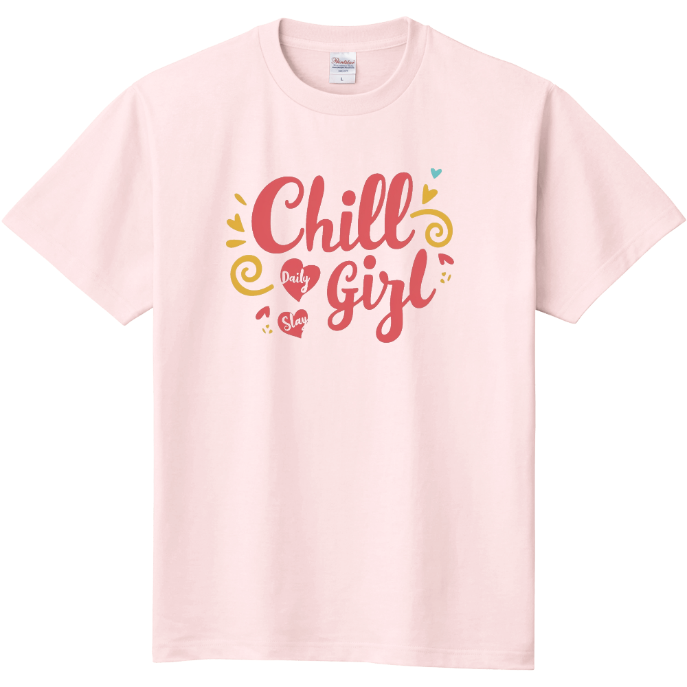CHILL GIRLのTシャツ