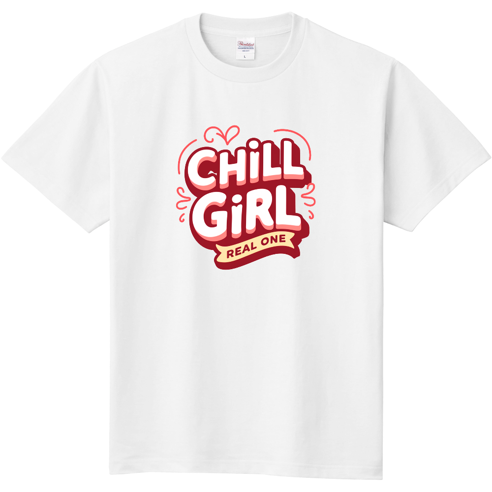 CHILL GIRLのTシャツ
