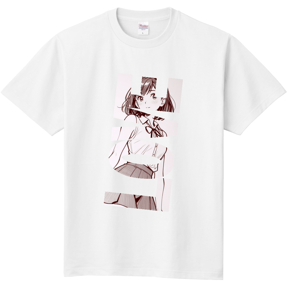 LOVE美少女のTシャツ