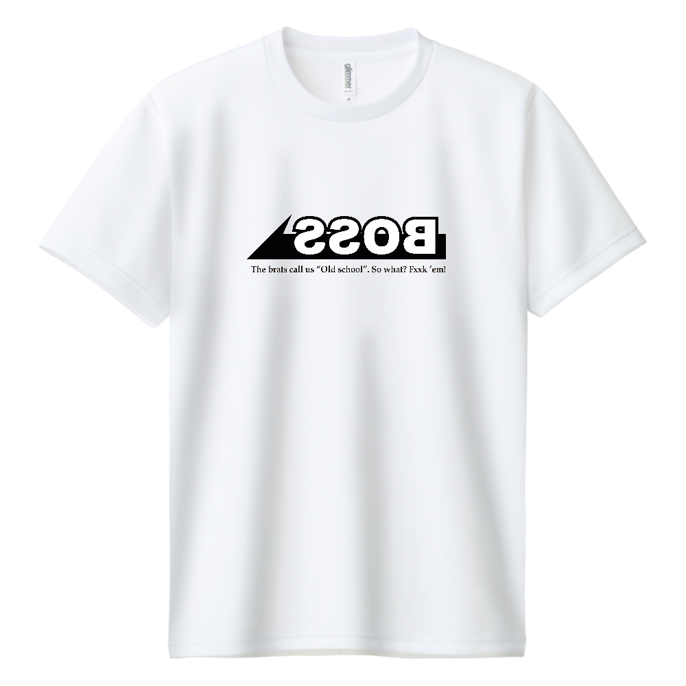 Back BOSSドライＴシャツ