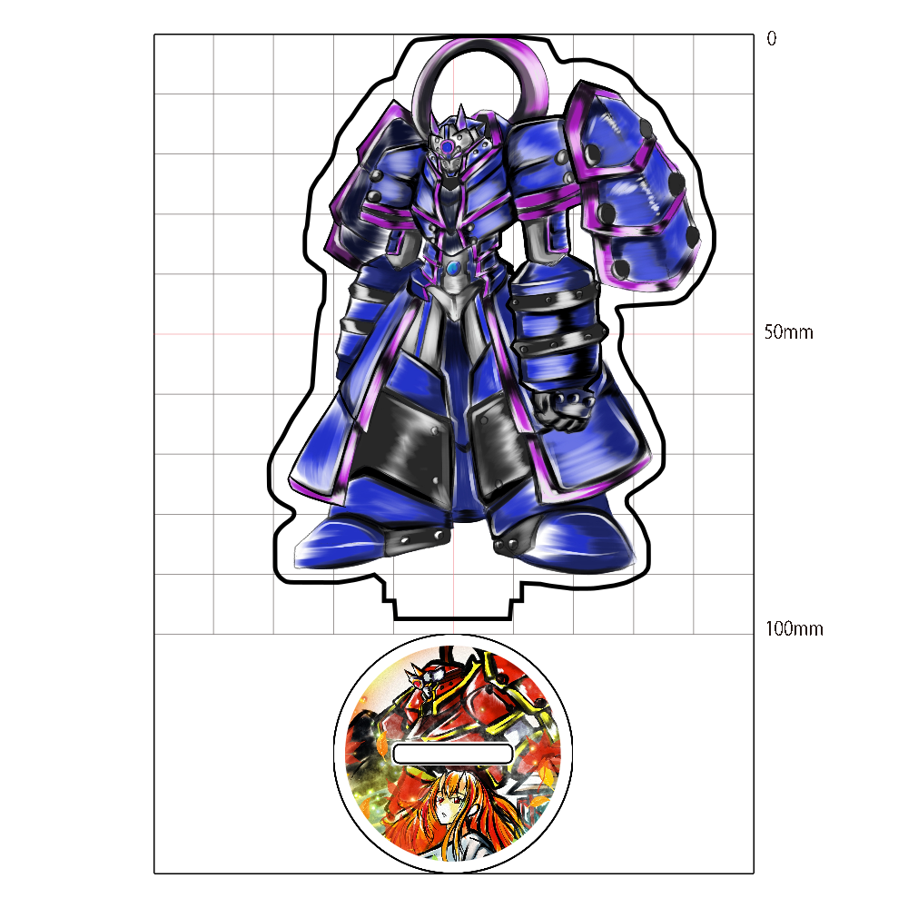 ロストランドアドベンチャー　修善寺千年独鈷編　アクリルスタンド　天魔神