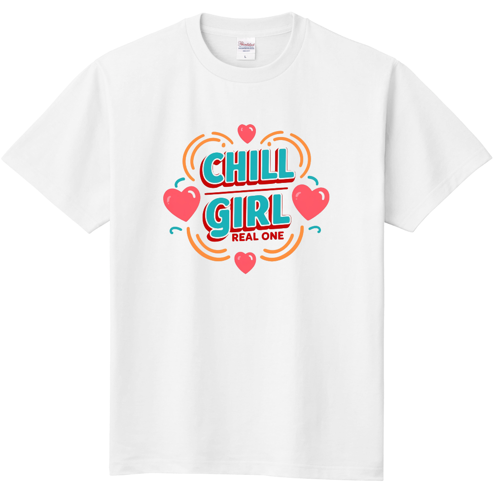 CHILL GIRLのTシャツ