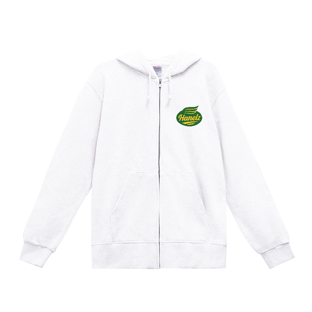 OHanelz◯ロゴ定番ジップアップパーカー①