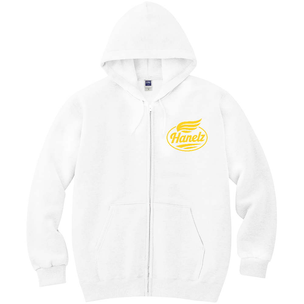 OHanelz◯ロゴ軽量ジップアップパーカー④