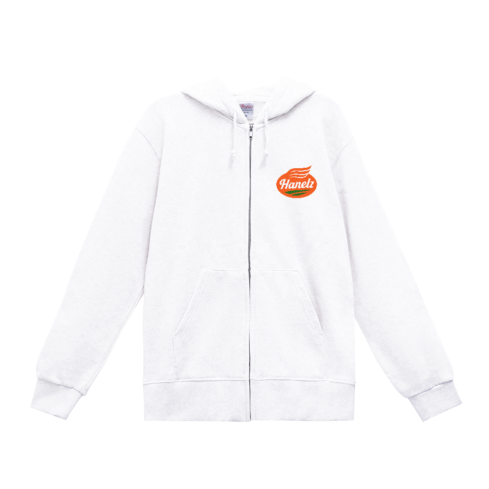 OHanelz◯ロゴ定番ジップアップパーカー②