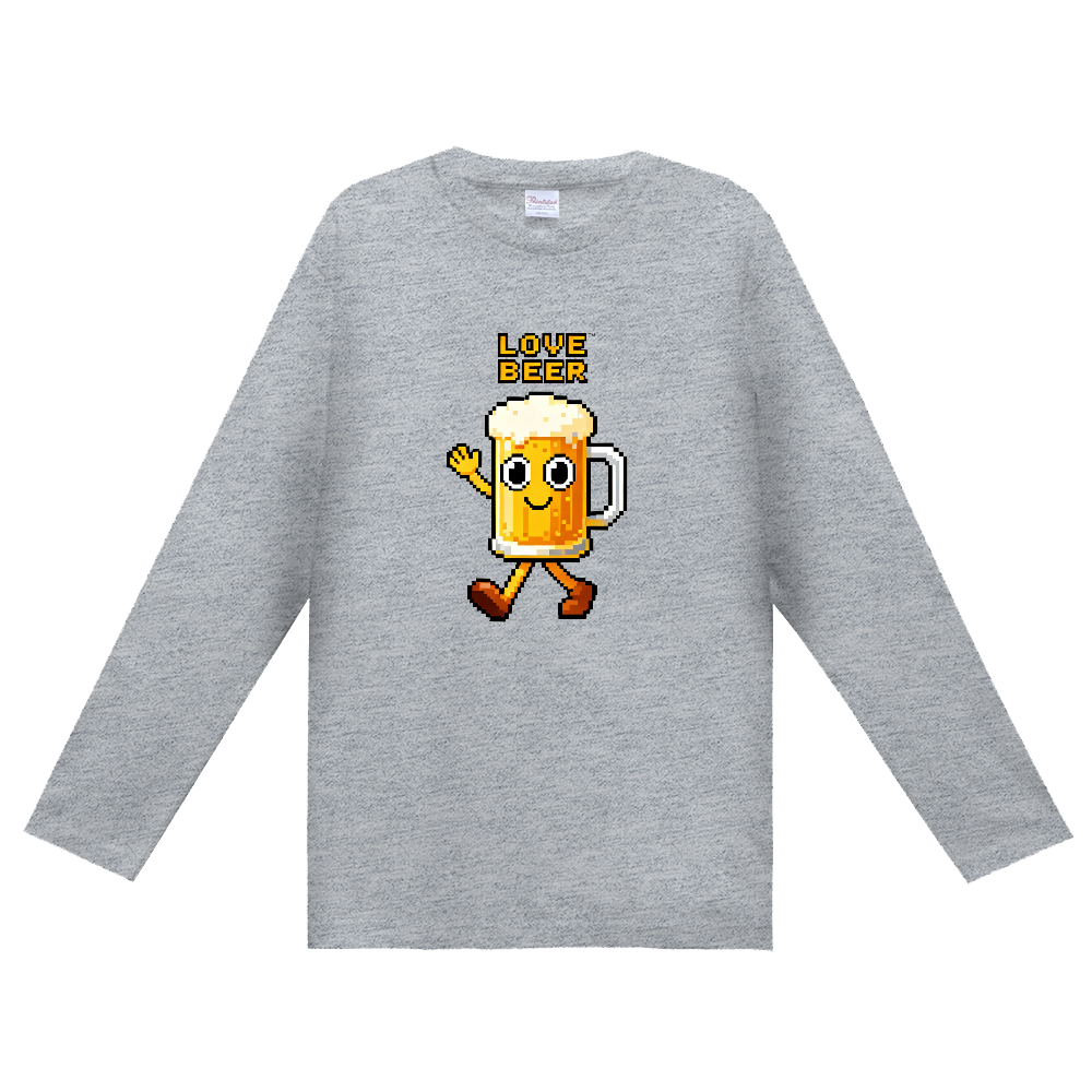 LOVE BEER(ドット絵)のTシャツ