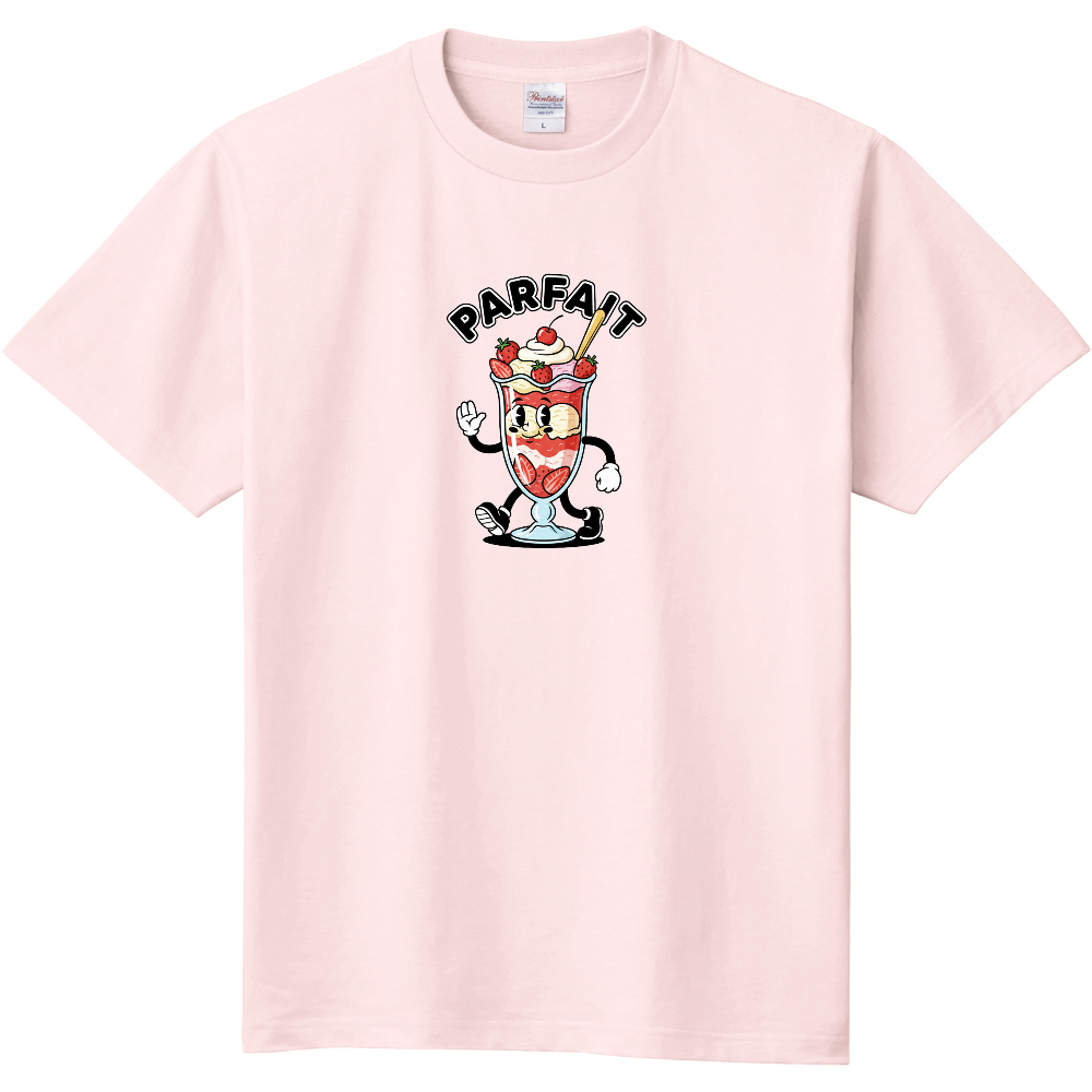 いちごパフェのＴシャツ