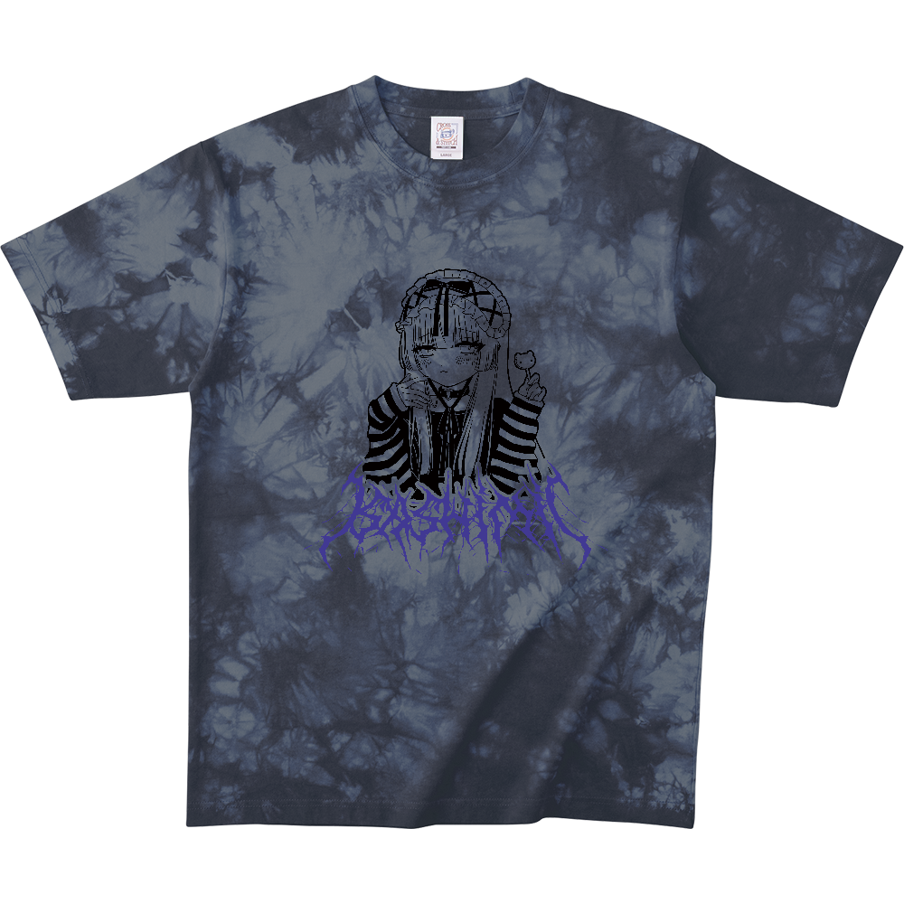 SASHIMI-T TIE-DYE BK