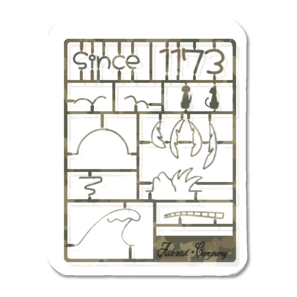 Since 1173 シリーズ 気まぐれプラモ風