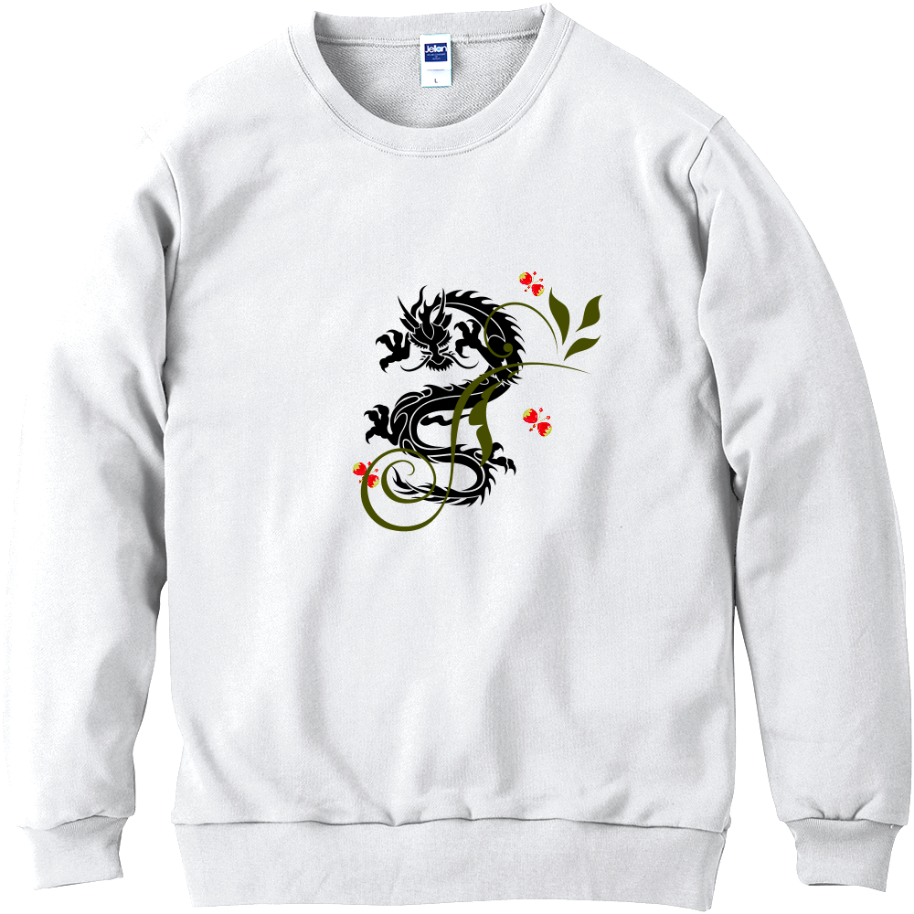 黒竜といちご蝶々　軽量スエット