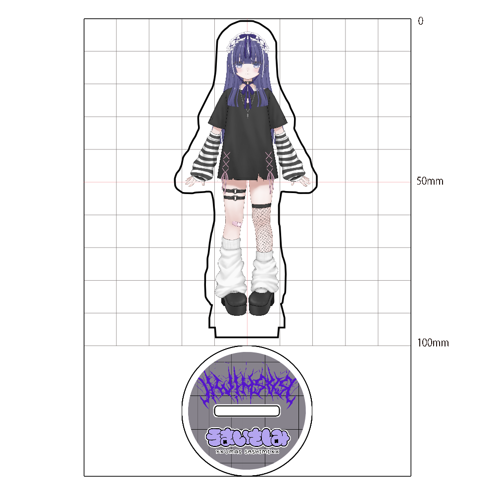 さしみちゃんアクスタ 上着なしロング