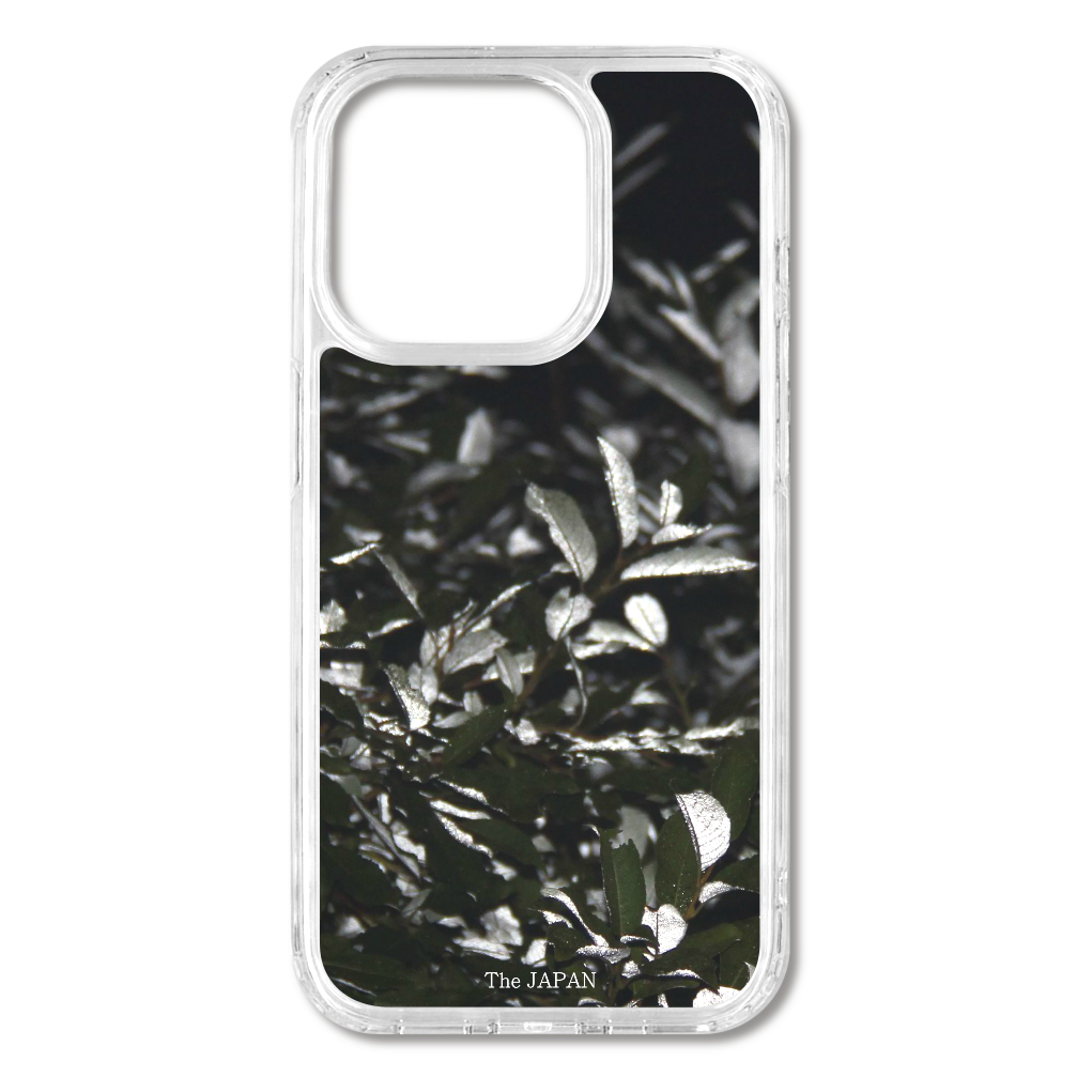 TheJAPAN27 霜の衣をまとう木々 sq-ip-emd-0028 iPhone15Pro MagSafe対応 耐衝撃クリアケース