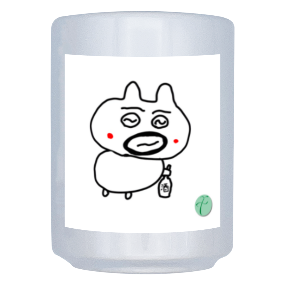  peaceおやじ　湯呑み