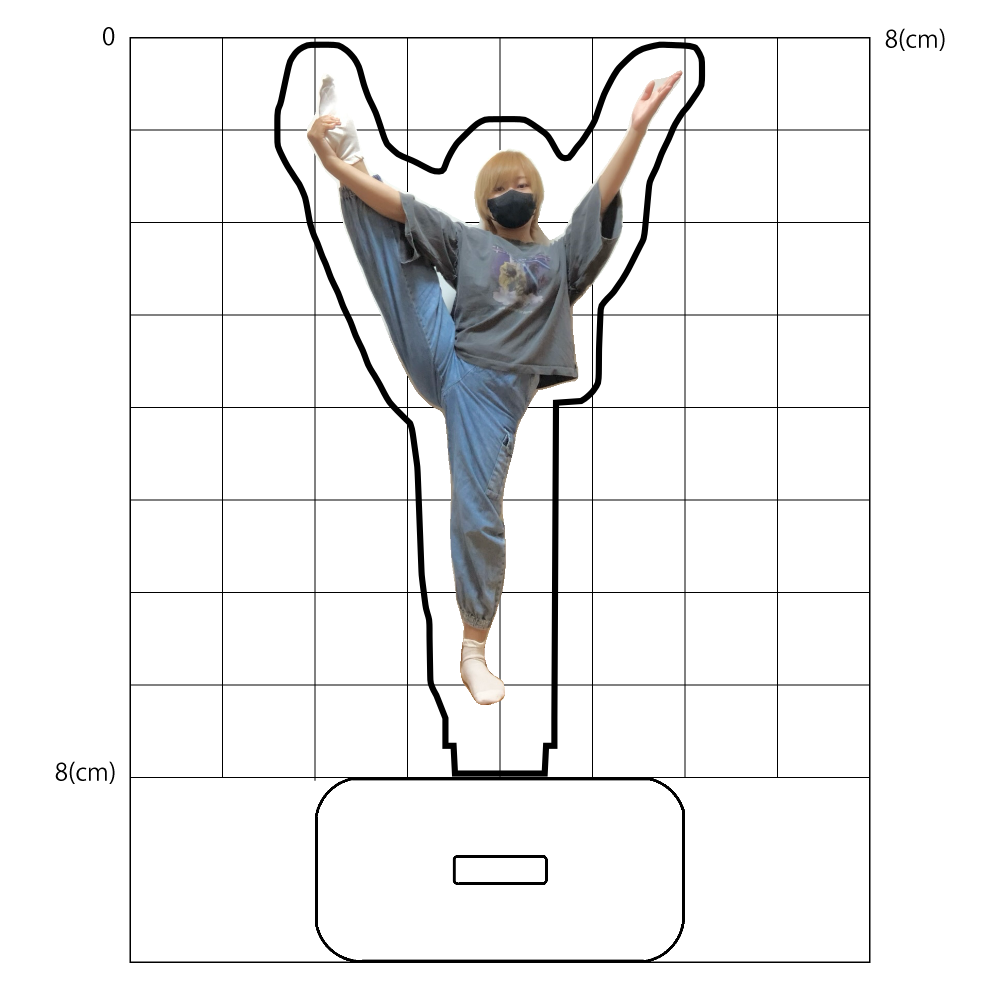 Y字バランス アクスタ