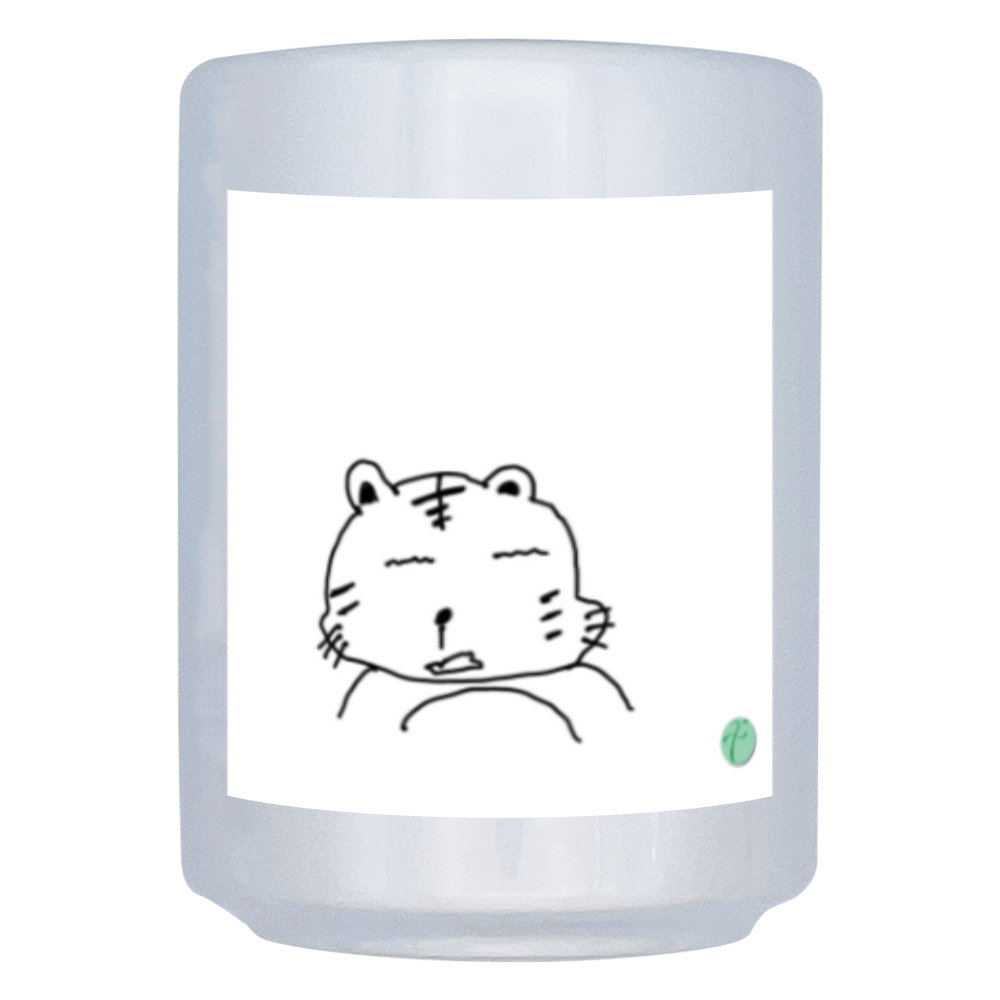  peaceとら　湯呑み