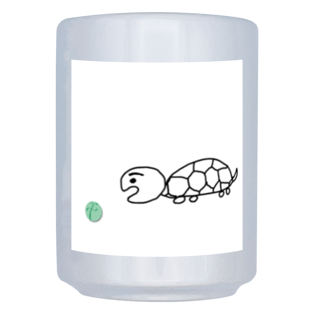  peace亀　湯呑み