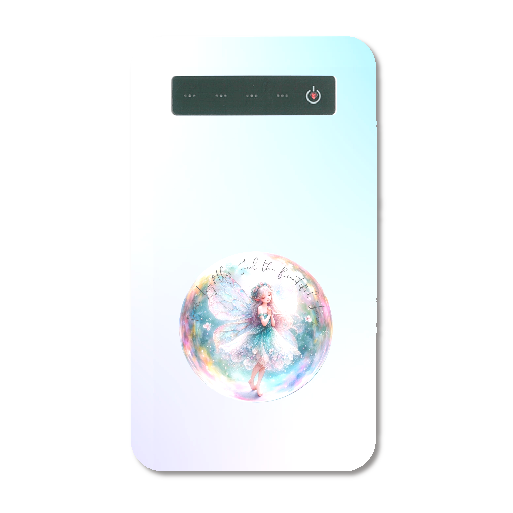 シャボン玉の妖精【インジケータ有りバッテリー(タイプCケーブル付属)】