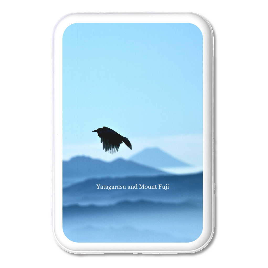 富士山と八咫烏　MagSafe対応 マグネット付きワイヤレスモバイルバッテリー