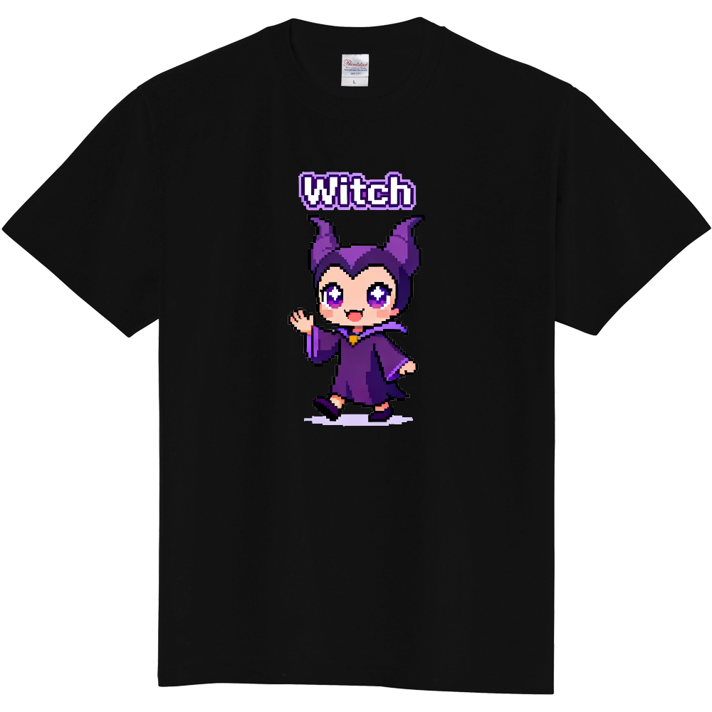 ドット絵魔女のＴシャツ