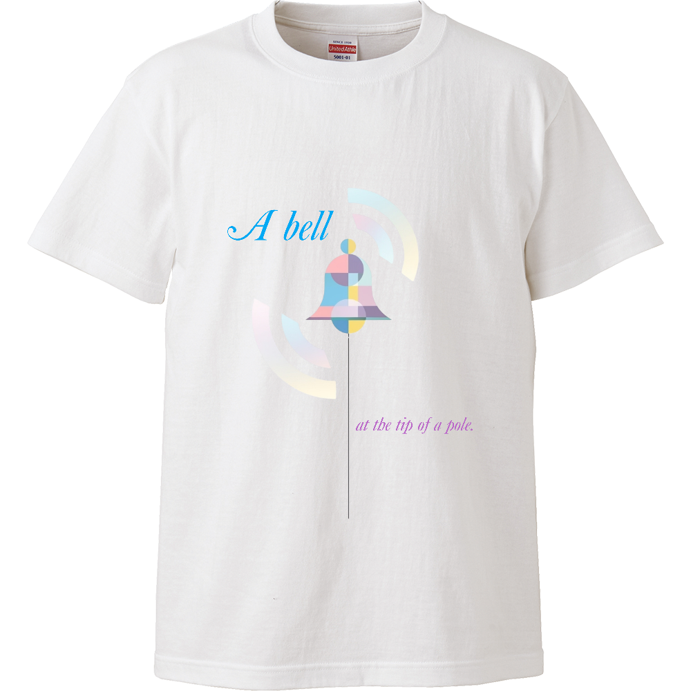 [Tシャツ] A bell at the tip of a pole