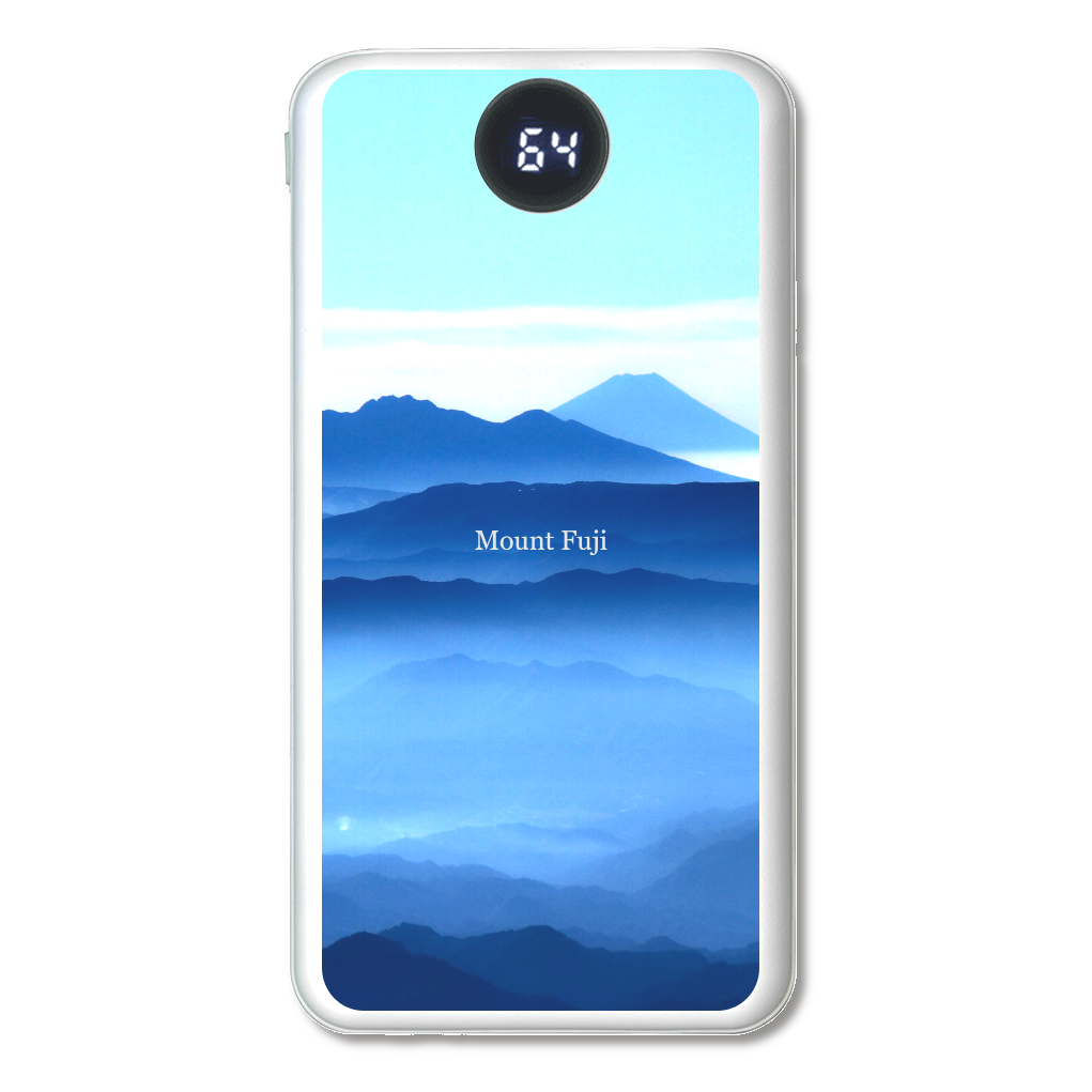 日本アルプス 越えの 富士山  Mount Fuji 特別な写真 モバイルチャージャー10000 スムーズ    
