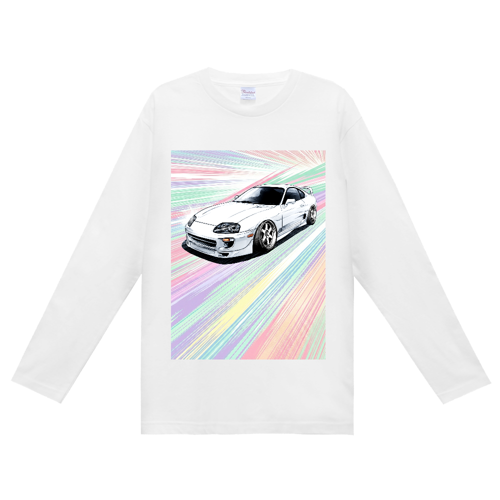 パステルスープラ・長袖Ｔシャツ（表面デザイン）