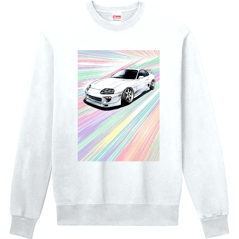 パステルスープラ・スウェット（表面デザイン）