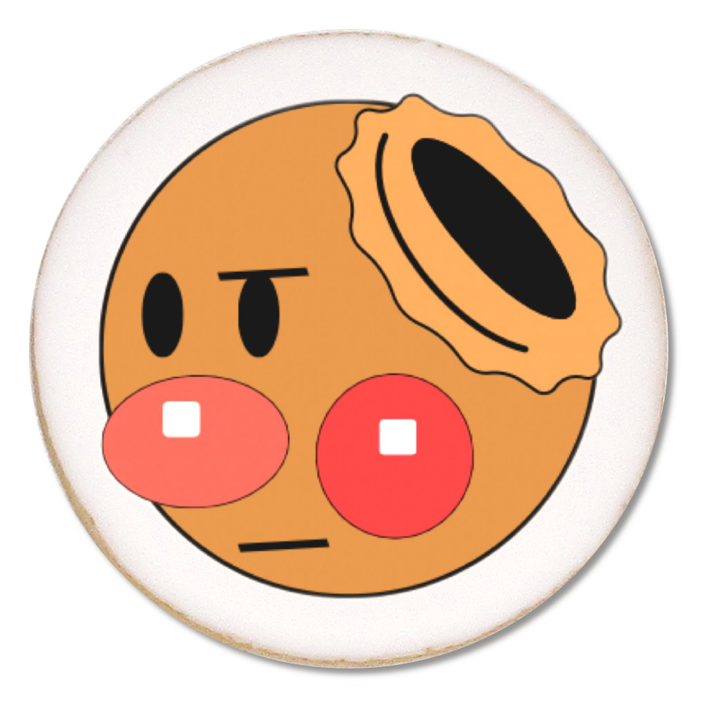 僕の顔をお食べクッキー