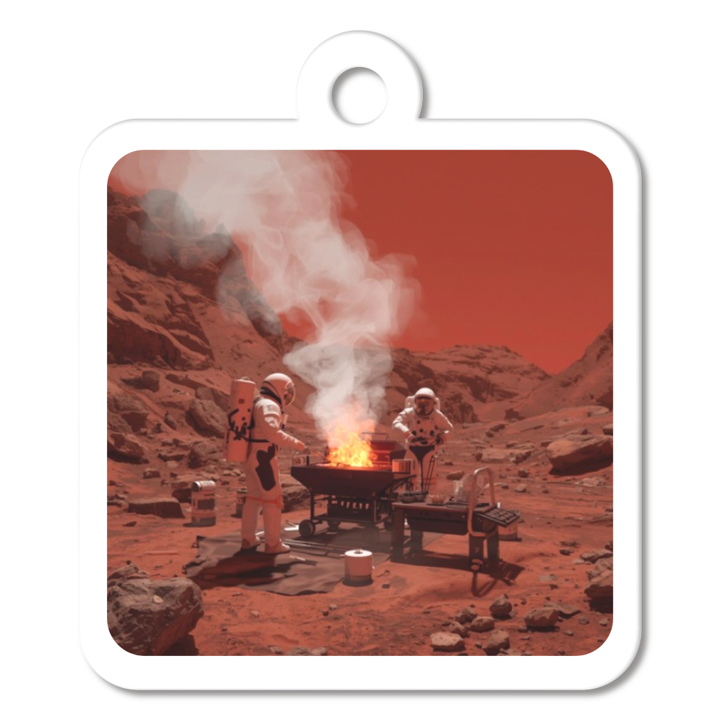 【火星でバーベキュー】