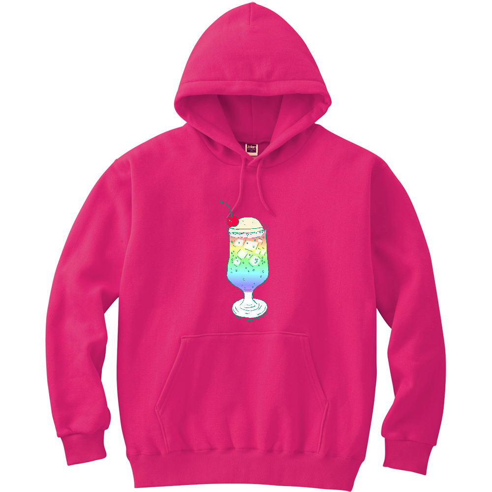 昭和レトロポップデザイン「レインボーソーダ」