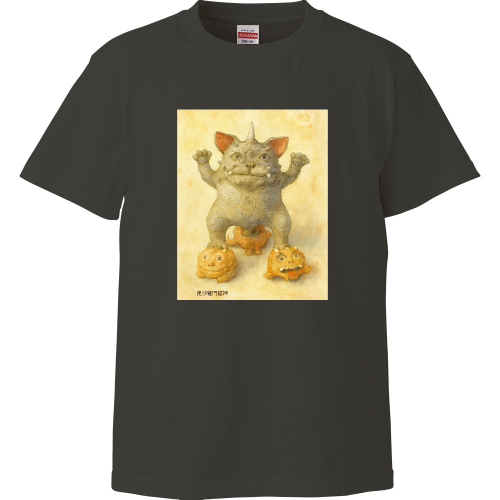 Tシャツ【bisharamon_waterpaint】田崎太郎展2025 originalshop