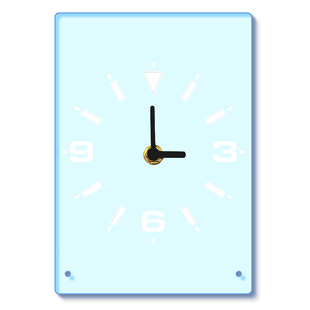 ｡❀ アクリルクロック C   (クリアカラー)