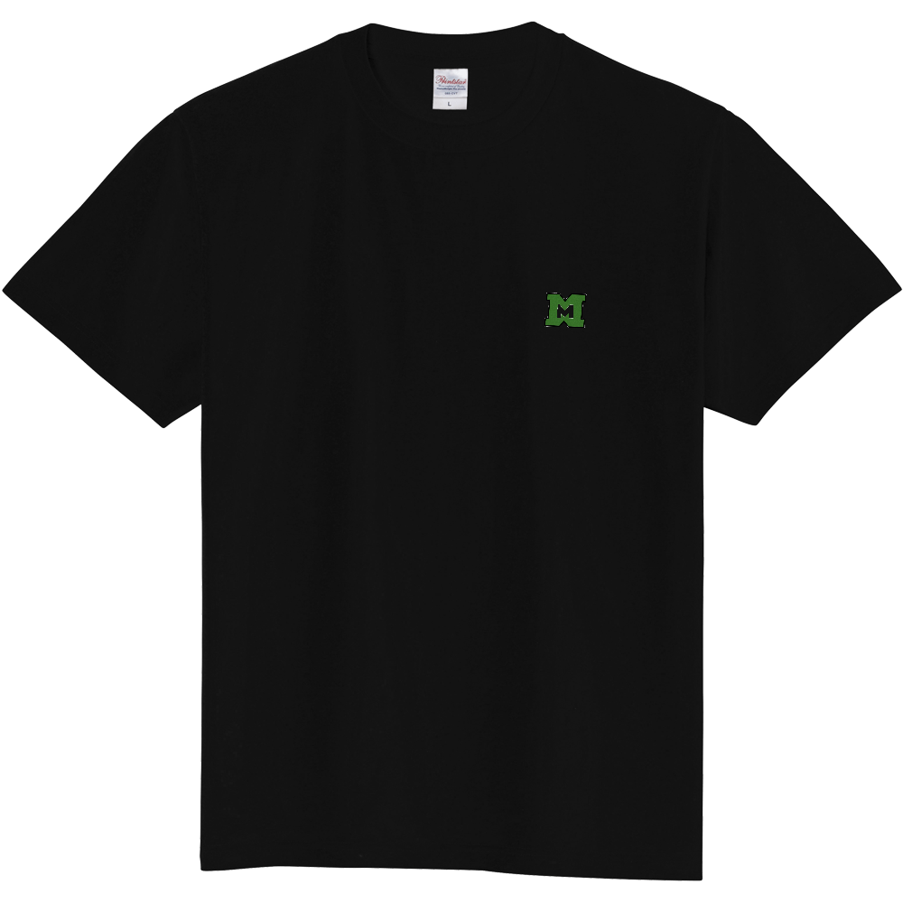 めろん君Tシャツ モナリザ風 ブラック