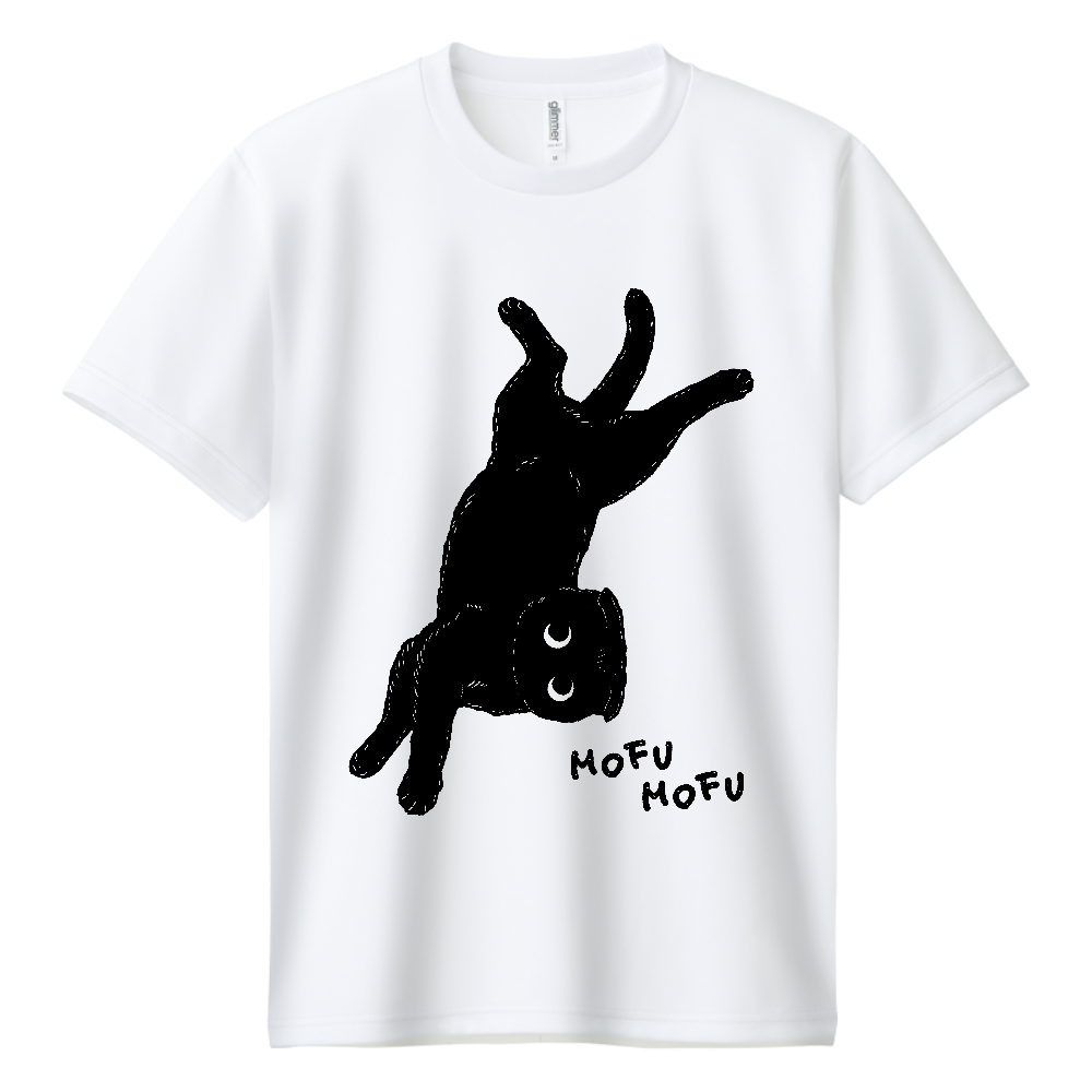 へそ天 黒猫くん