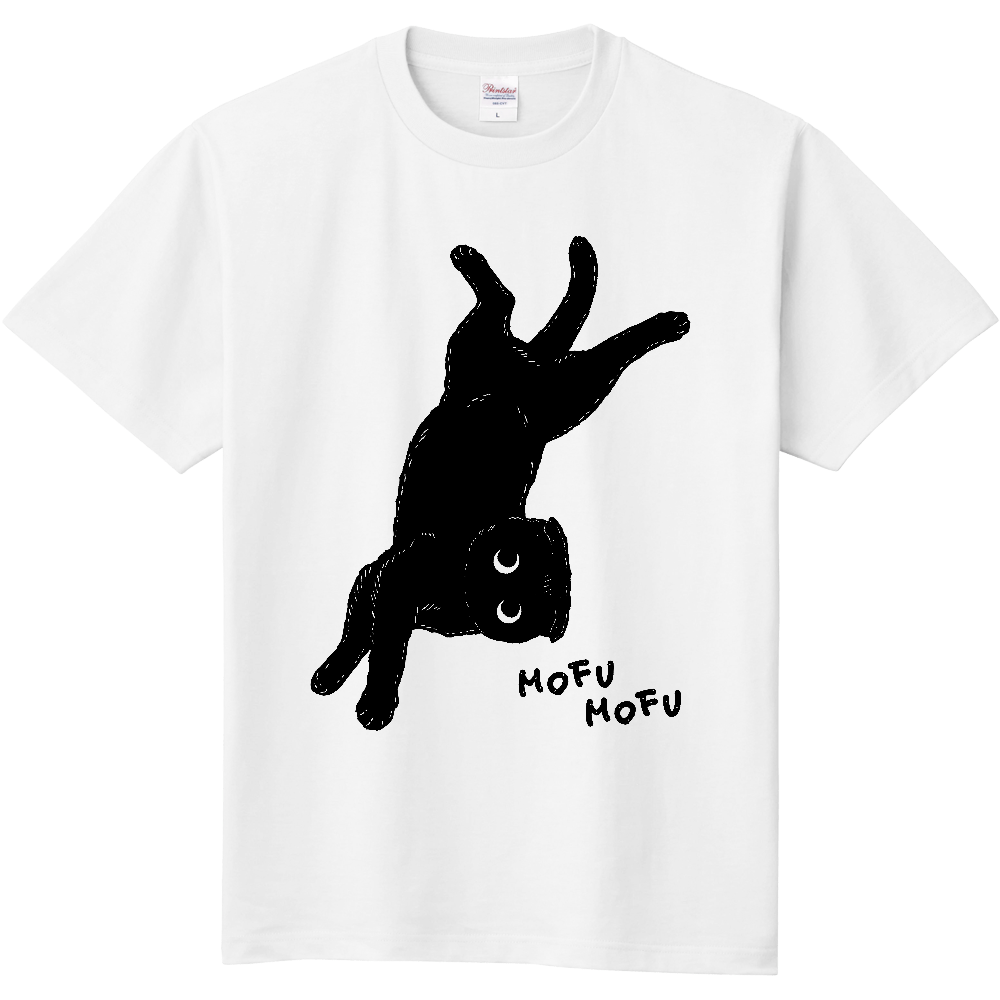 へそ天 黒猫くん