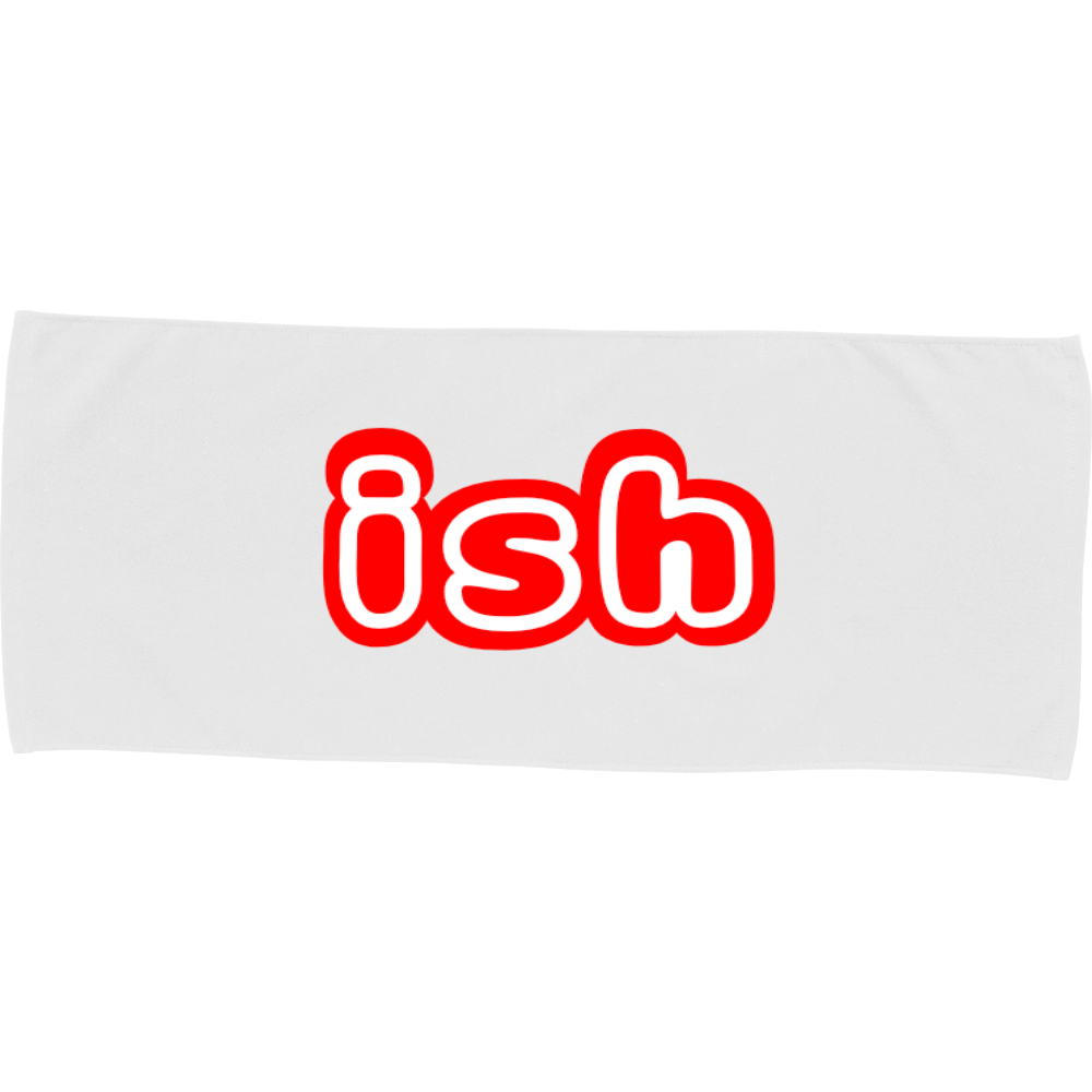 Ish(イッシュ) フェイスタオル