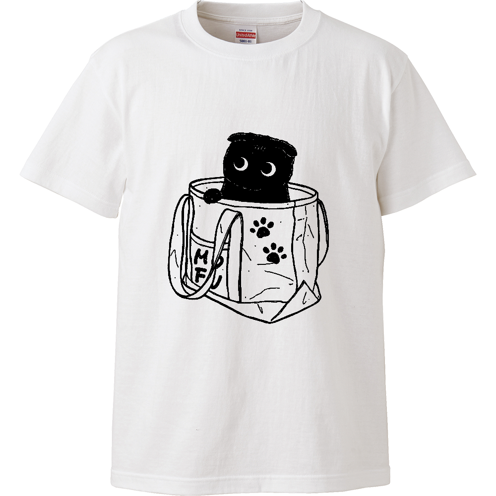 トートバッグでチルタイム（スコティッシュフォールド）