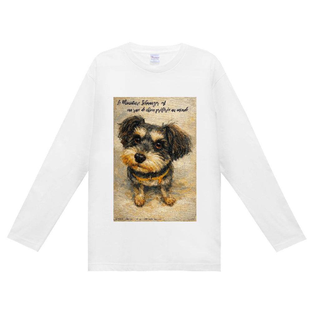 わんちゃんロンＴ（ミニチュアシュナウザー仔犬）