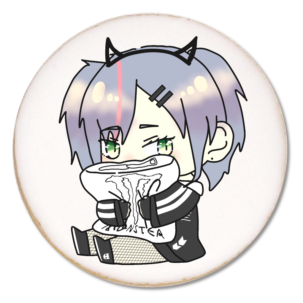 ごまぷりん × クッション抱き