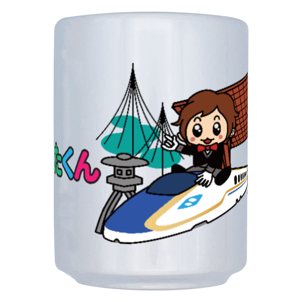 【令和６年能登半島地震チャリティー商材】りぃたくん　湯呑み