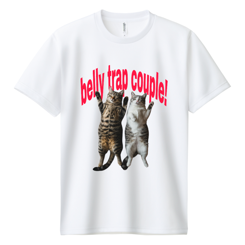 ねこの恋人たち110(へそ天カップル)