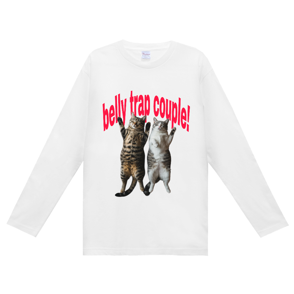 ねこの恋人たち110(へそ天カップル)