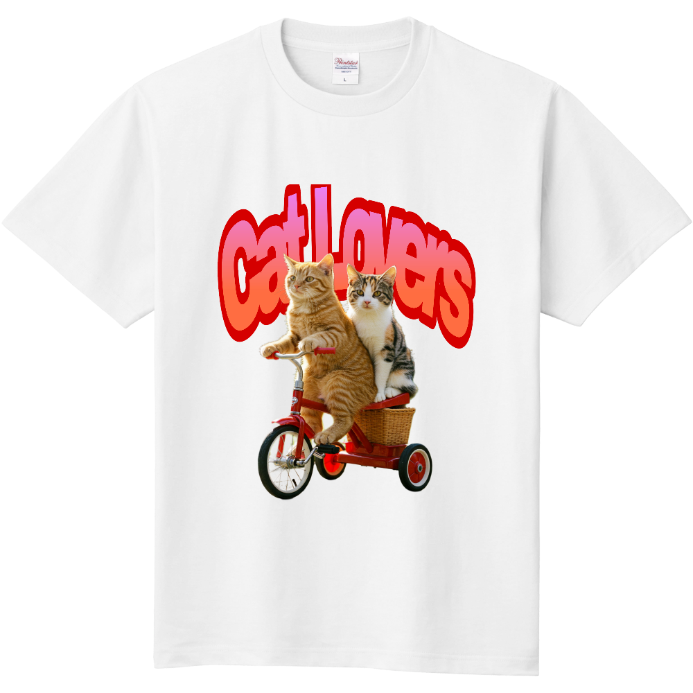 ねこの恋人たち115(三輪車でデート)