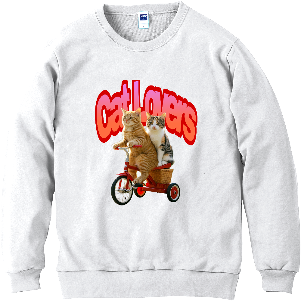 ねこの恋人たち115(三輪車でデート)