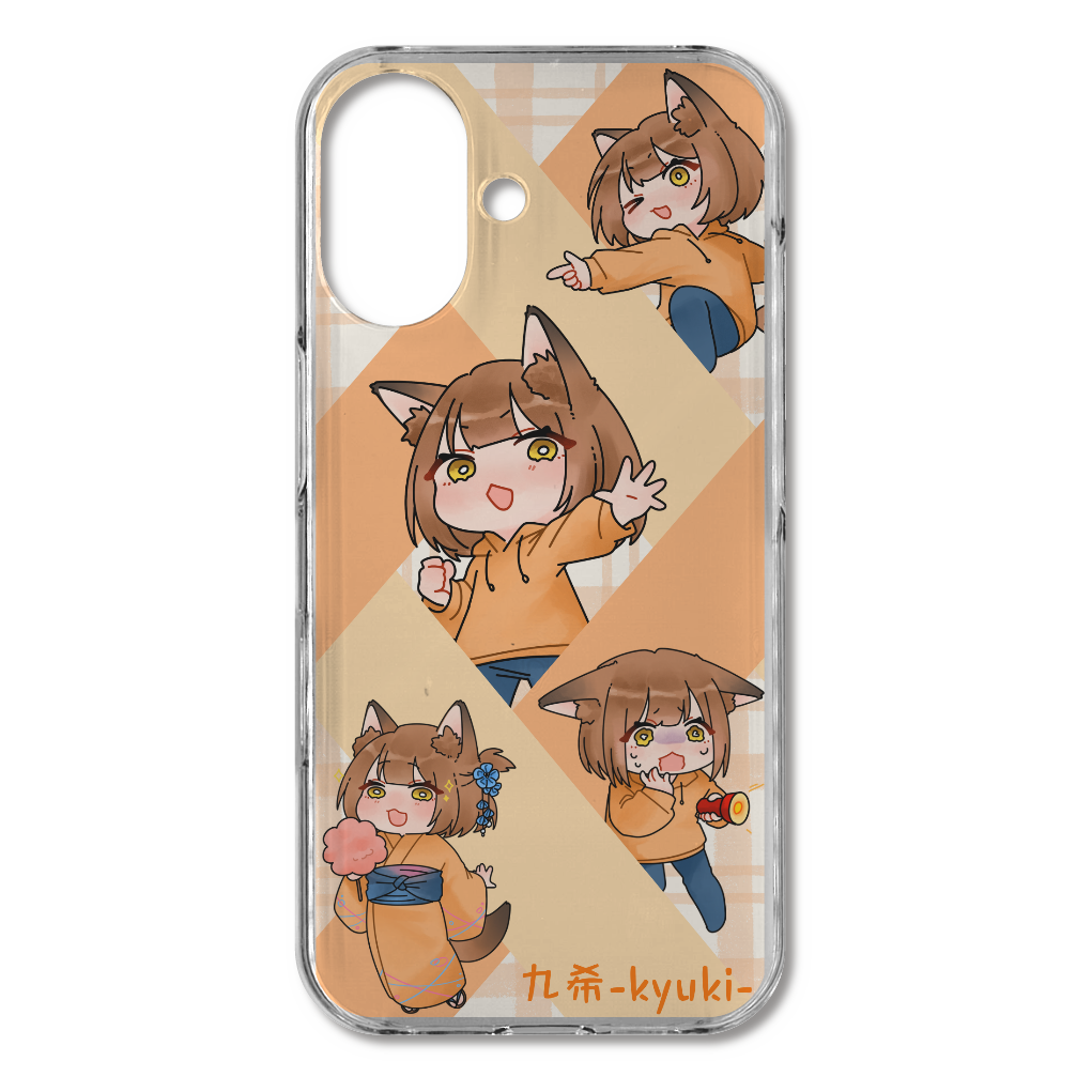 九希-kyuki- スマホカバー③iPhone16