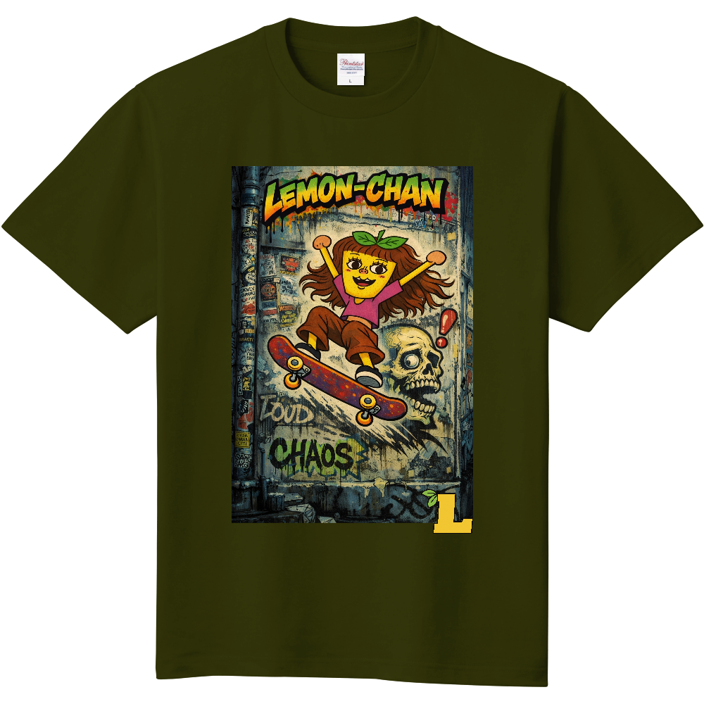 れもんちゃん Tシャツ グリーン